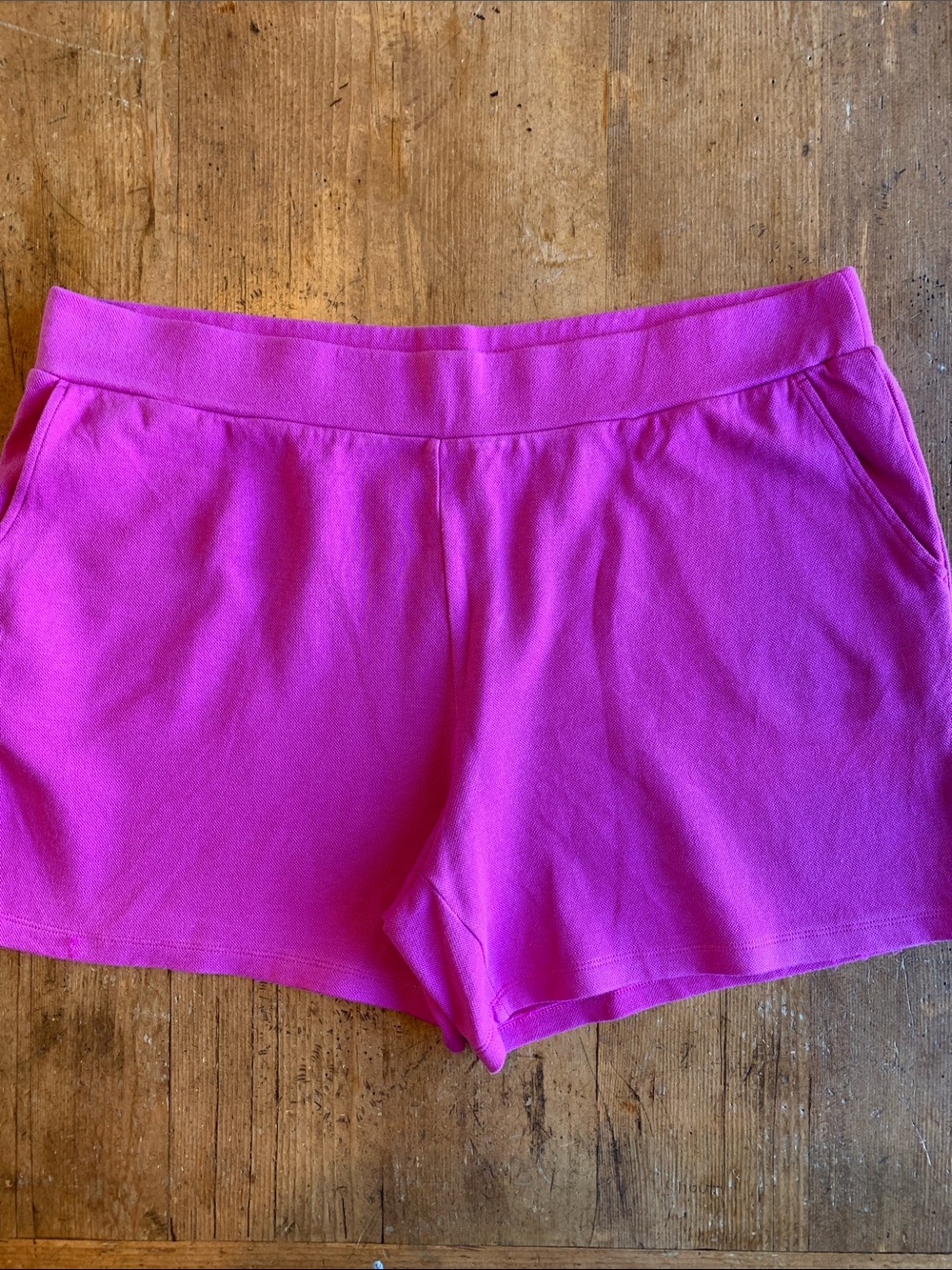 Belle Pink Casual Pull-On Shorts